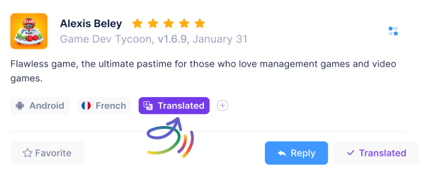 All Reviews in your language